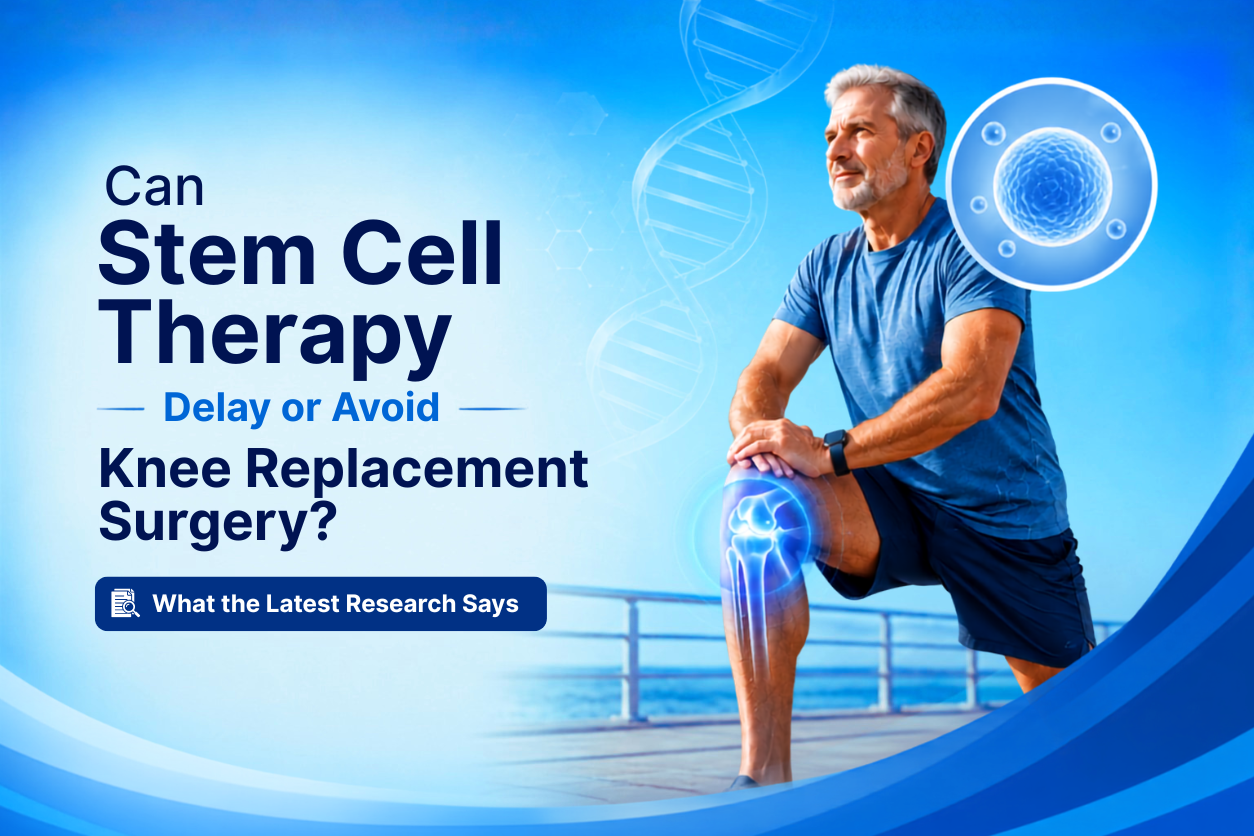 Can Stem Cell Therapy Delay or Avoid Knee Replacement Surgery?