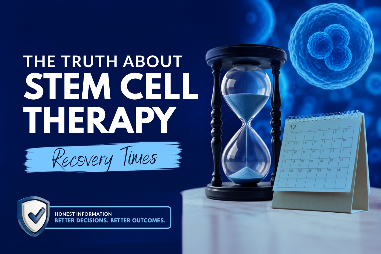 The Truth About Stem Cell Therapy Recovery Times